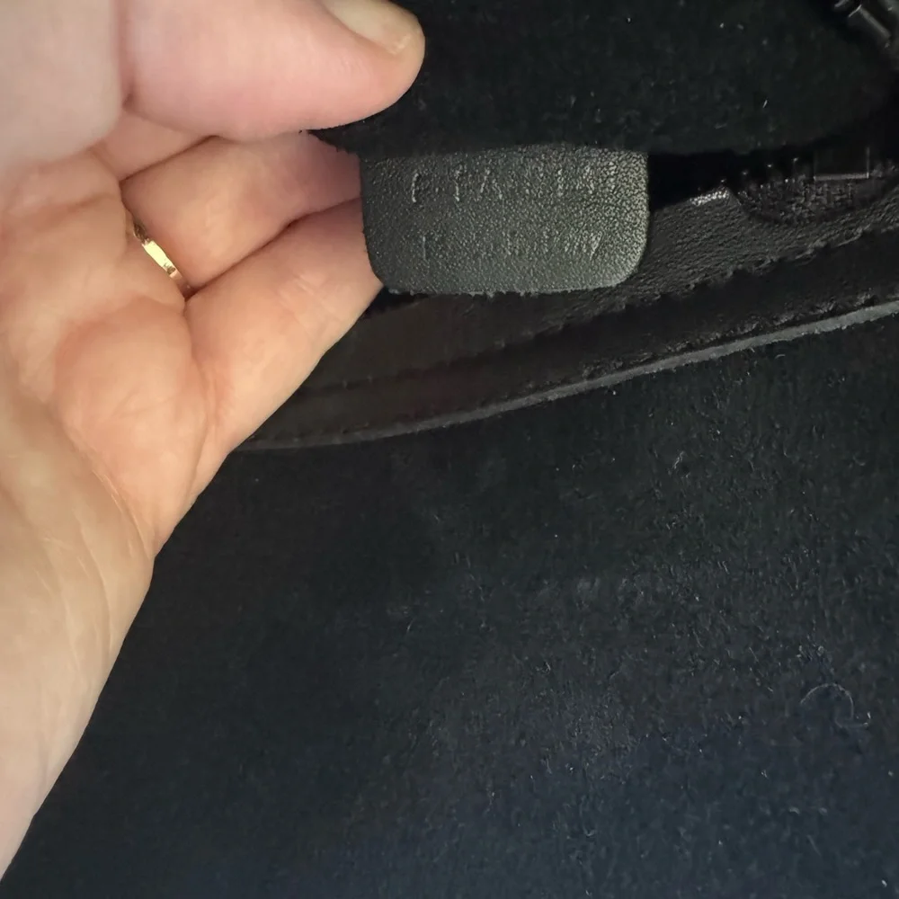 Celine Black Leather Mini Luggage Tote